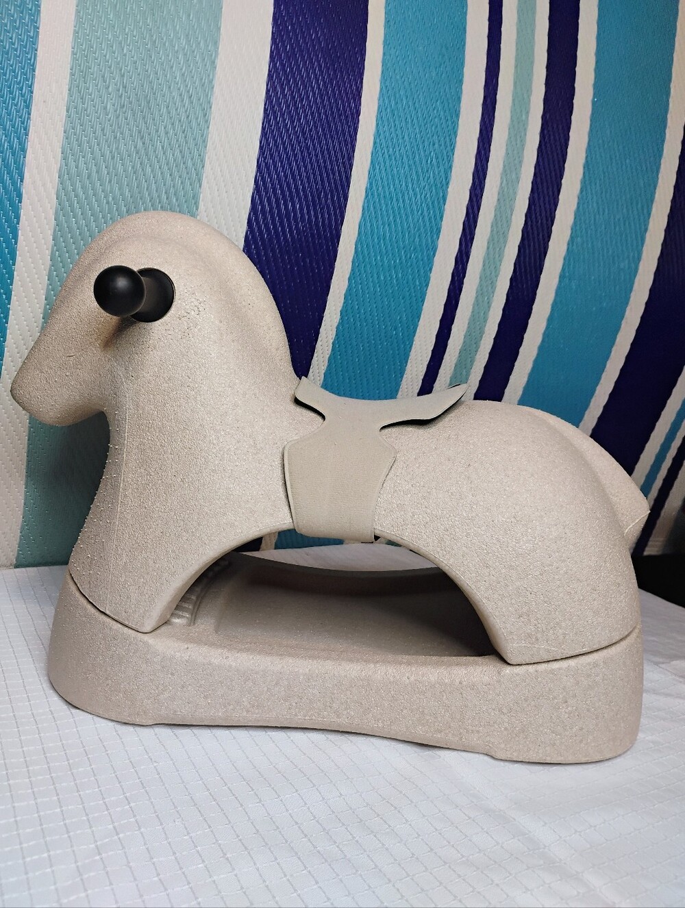 Beige Nuby Rock and ride horse